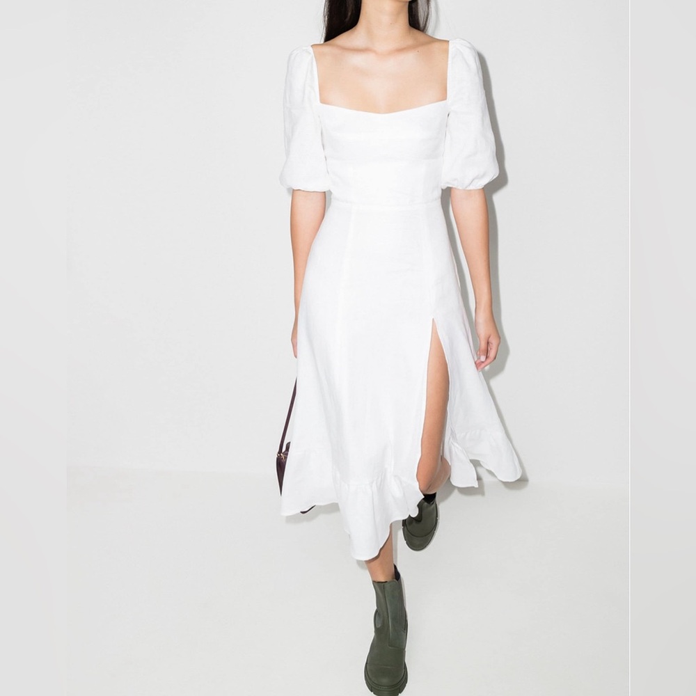 REFORMATION BELGIUM LINEN DRESS